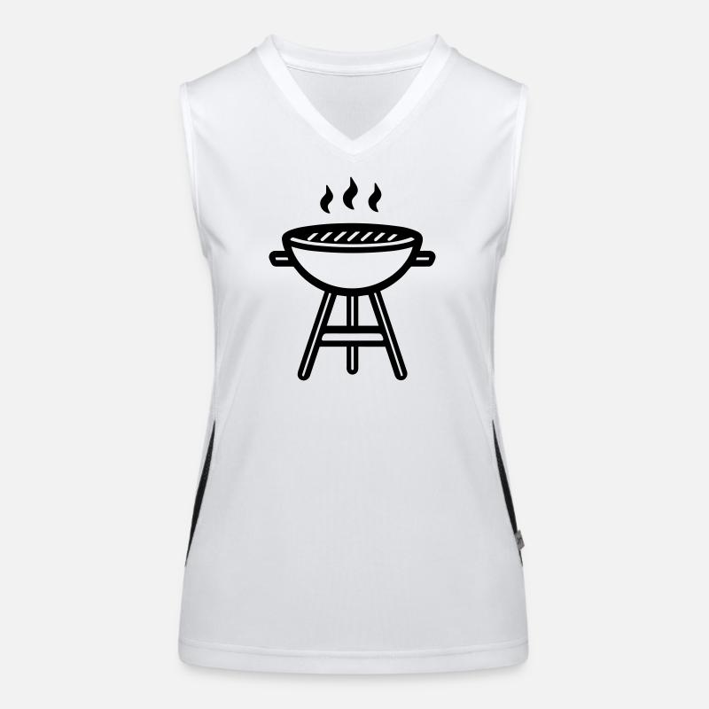 Barbecue Women's Functional Contrast Tank Top