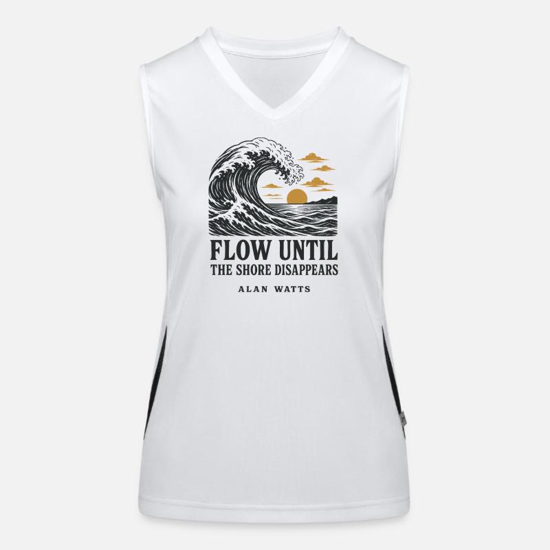 Ocean Flow Women's Functional Contrast Tank Top