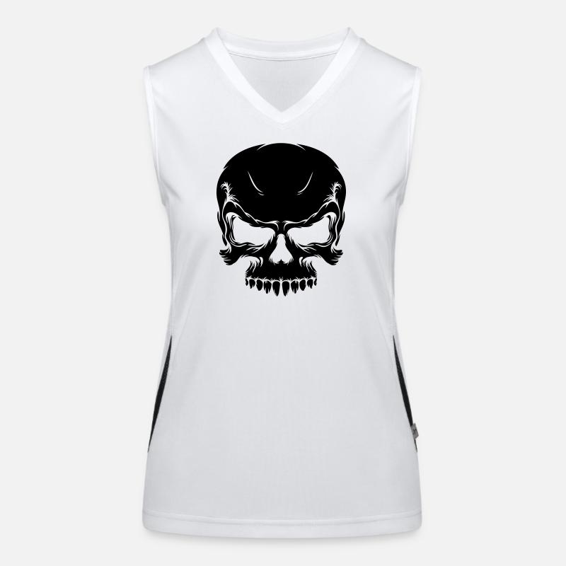 blutfleck - blood - blut Funktionelles Kontrast-Tank Top für Frauen