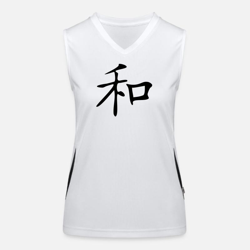 Harmony Kanji Women's Functional Contrast Tank Top