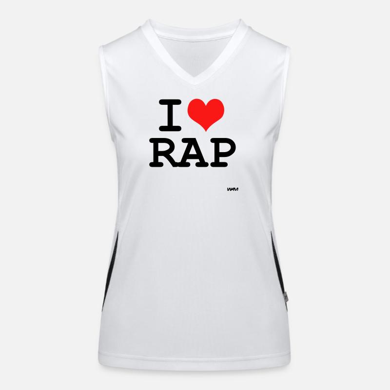 rap Funktionelles Kontrast-Tank Top für Frauen