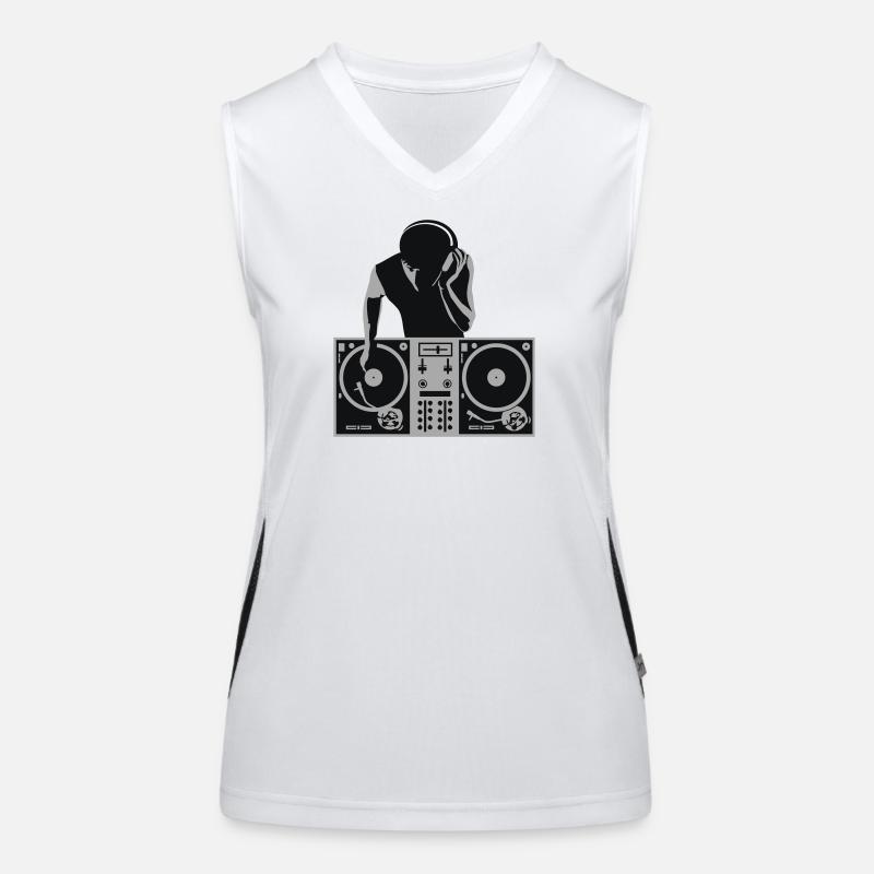 dj - deejay Women's Functional Contrast Tank Top