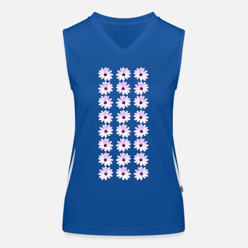Margeriten Funktionelles Kontrast-Tank Top für Frauen