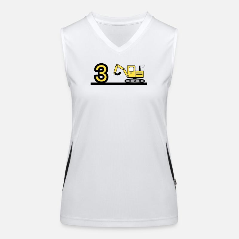 Bagger Funktionelles Kontrast-Tank Top für Frauen