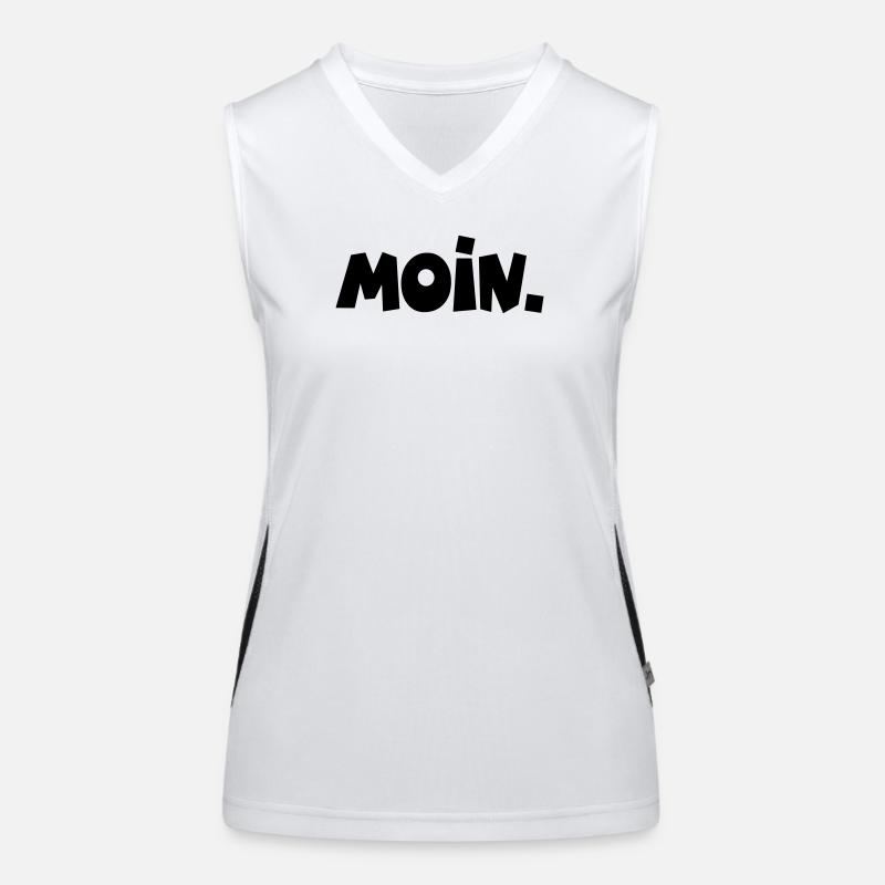 Moin. Funktionelles Kontrast-Tank Top für Frauen