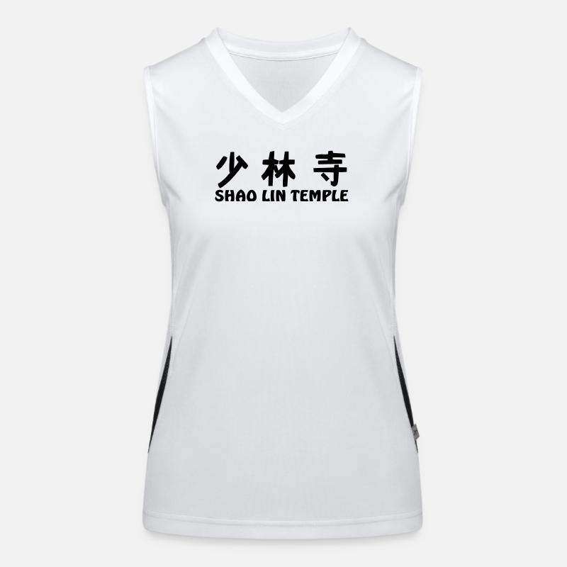 Shao Lin Tempel Funktionelles Kontrast-Tank Top für Frauen