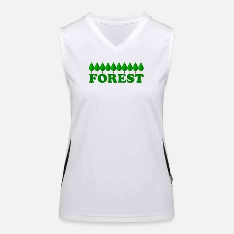 FOREST Funktionelles Kontrast-Tank Top für Frauen