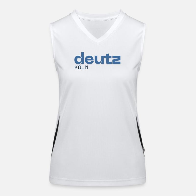 Deutz Cologne - Quartier Débardeur respirant contrasté Femme