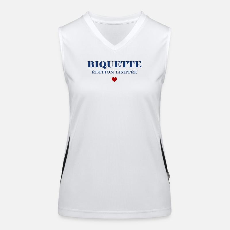 Biquette Édition Limitée Débardeur respirant contrasté Femme
