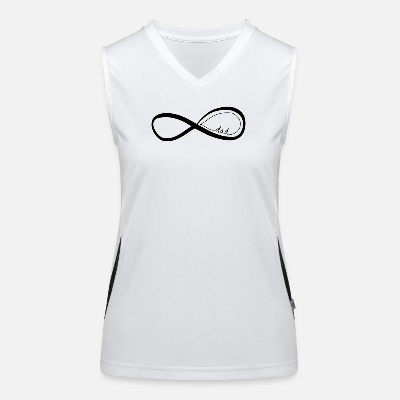dad Funktionelles Kontrast-Tank Top für Frauen