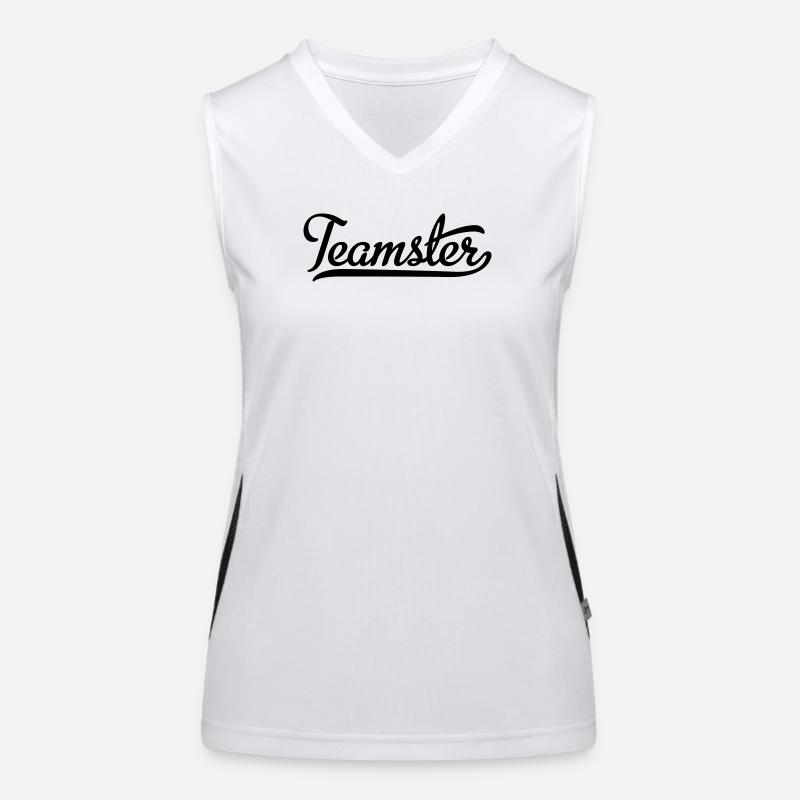 Teamster Funktionelles Kontrast-Tank Top für Frauen