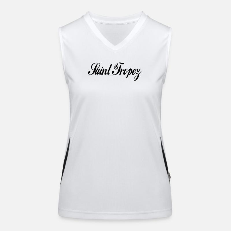 Saint Tropez Funktionelles Kontrast-Tank Top für Frauen