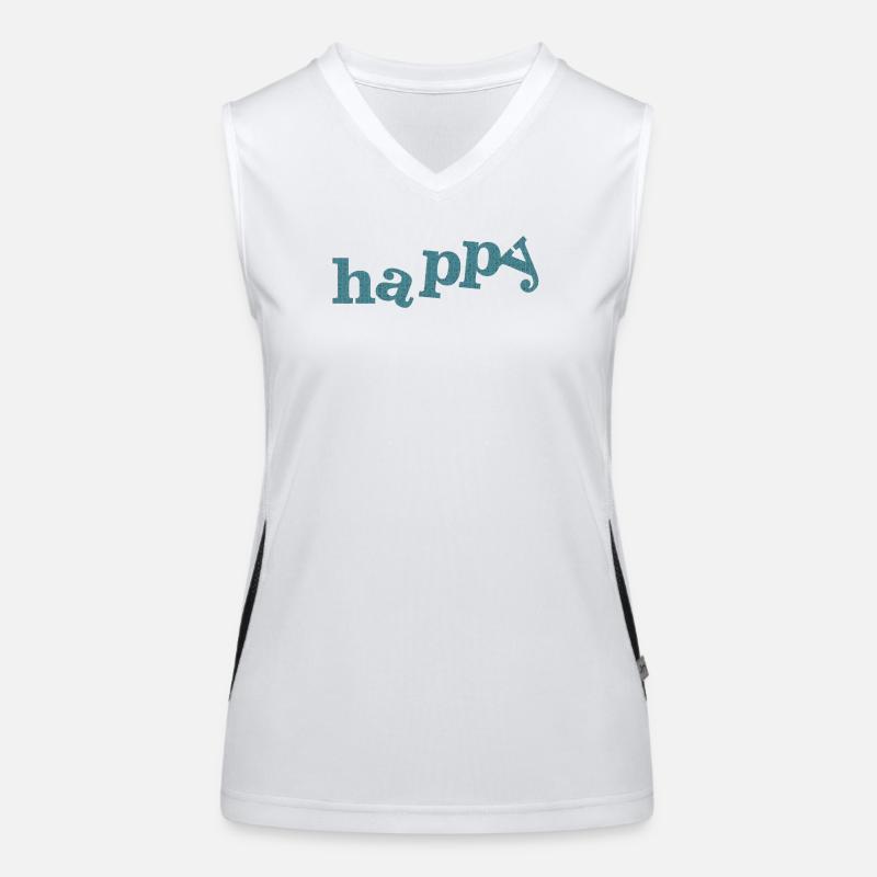 CONTENT Débardeur respirant contrasté Femme