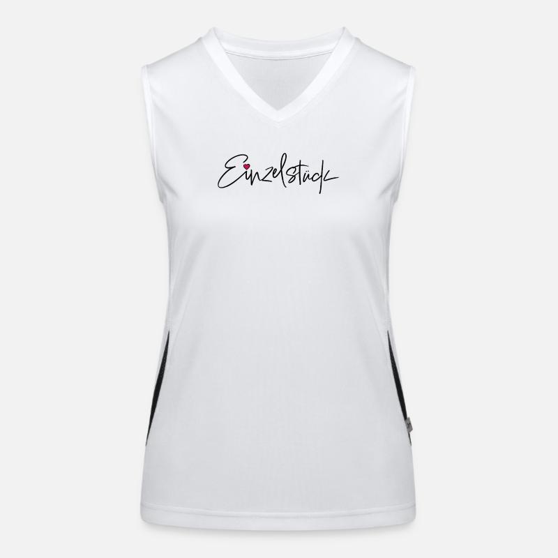 Einzelstück Geschenk Individualist Unikat Funktionelles Kontrast-Tank Top für Frauen