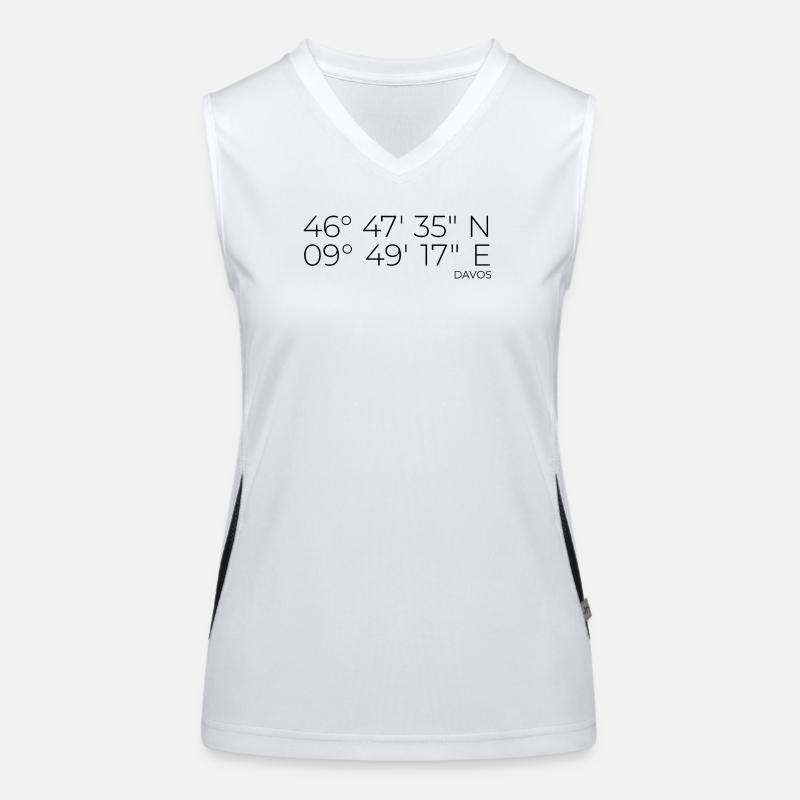 Coordinates Davos Graubünden Women's Functional Contrast Tank Top