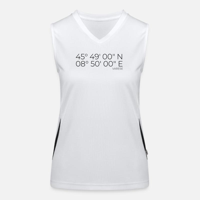 Coordinates Varese, Italy Women's Functional Contrast Tank Top