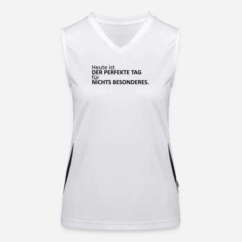 Rien de spécial Débardeur respirant contrasté Femme