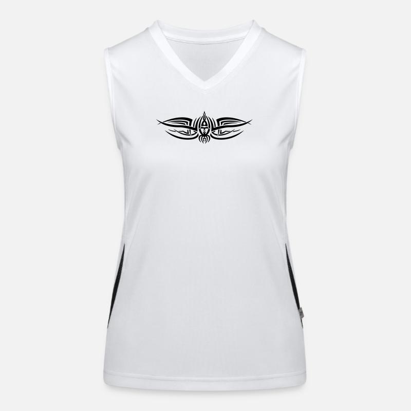 Tribal 2 von Helfspawn Funktionelles Kontrast-Tank Top für Frauen