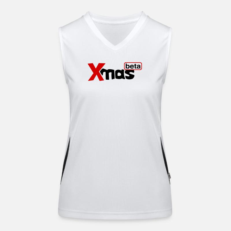 Xmas beta Funktionelles Kontrast-Tank Top für Frauen