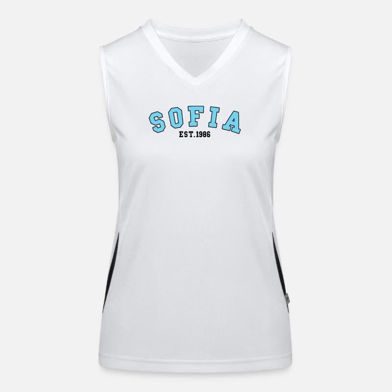Sofia Est. 1986 Women's Functional Contrast Tank Top