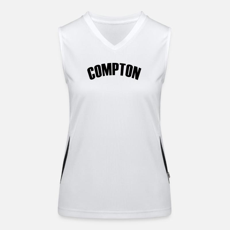 Chemise Compton Débardeur respirant contrasté Femme
