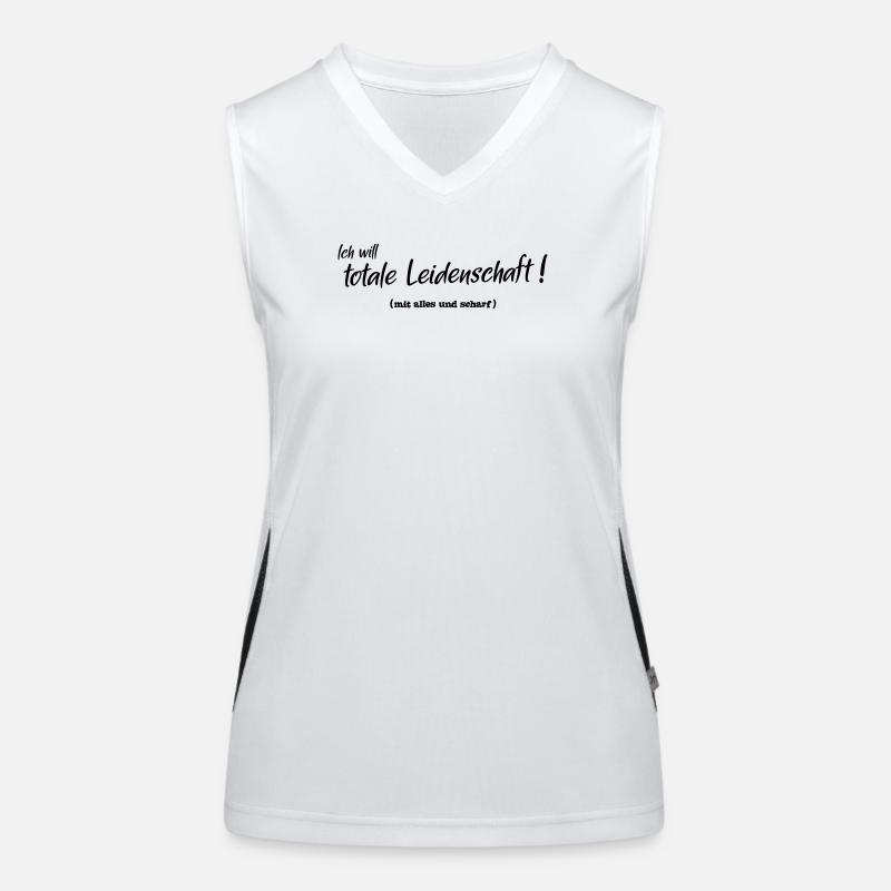 Total passion Women's Functional Contrast Tank Top
