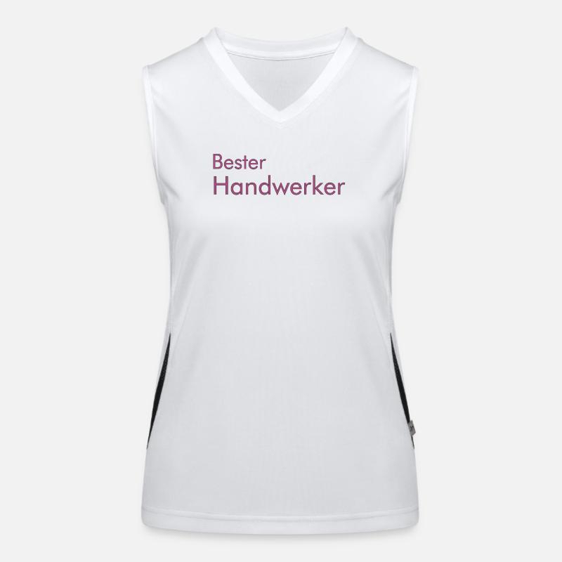 Bester Handwerker Funktionelles Kontrast-Tank Top für Frauen