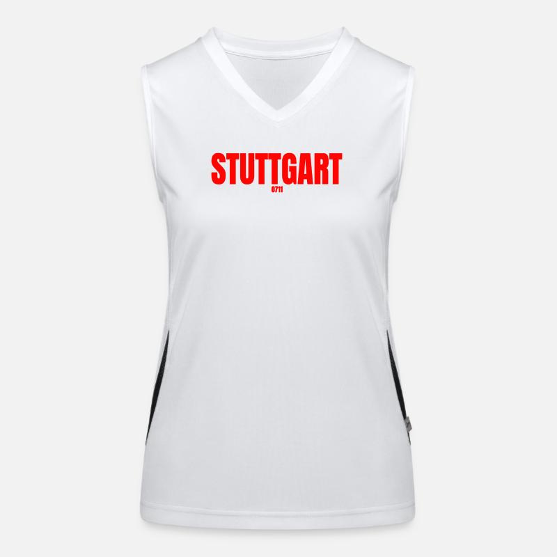 Stuttgart 0711 Débardeur respirant contrasté Femme