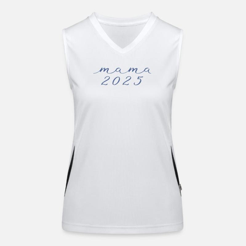 Mama 2025-Muttertag2025 Funktionelles Kontrast-Tank Top für Frauen