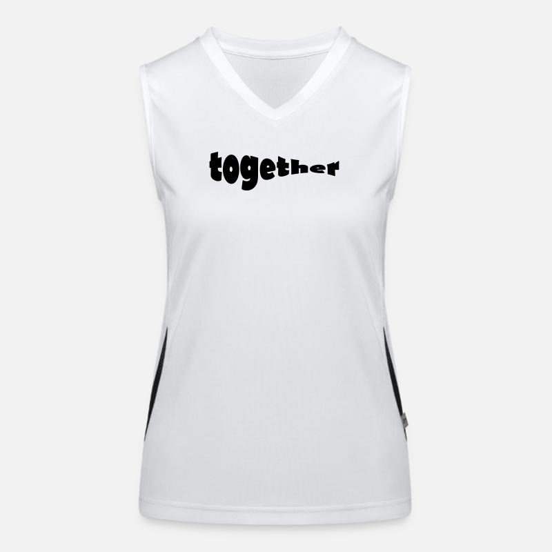 together Women's Functional Contrast Tank Top