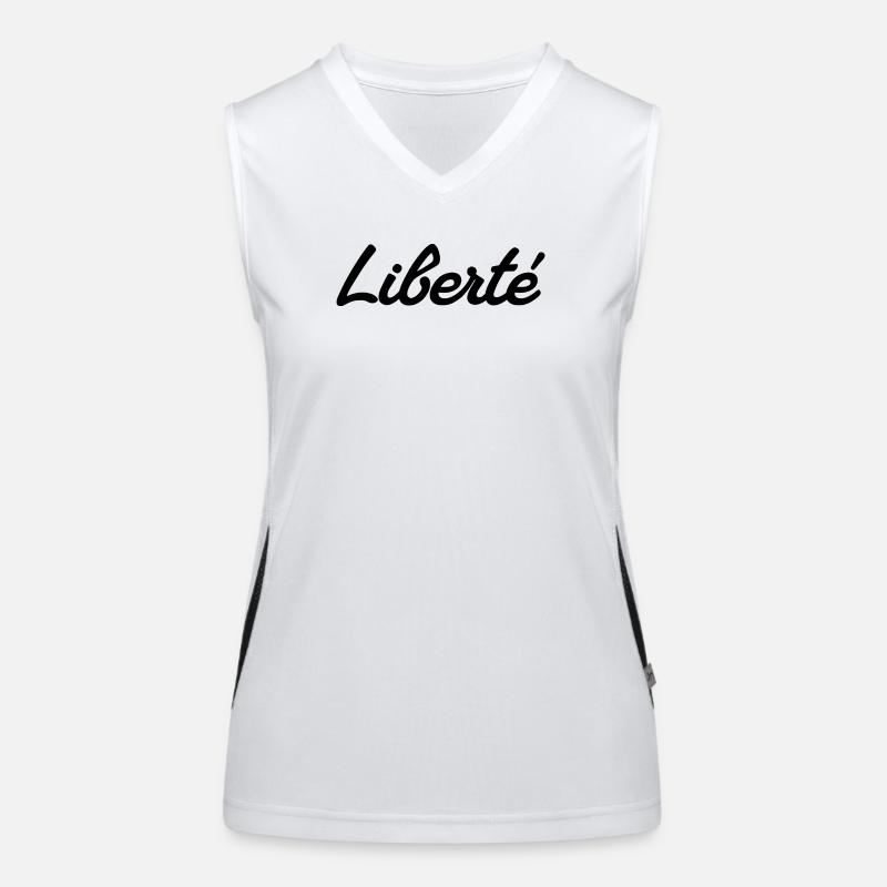 LIBERTÉ – Signature Script Débardeur respirant contrasté Femme