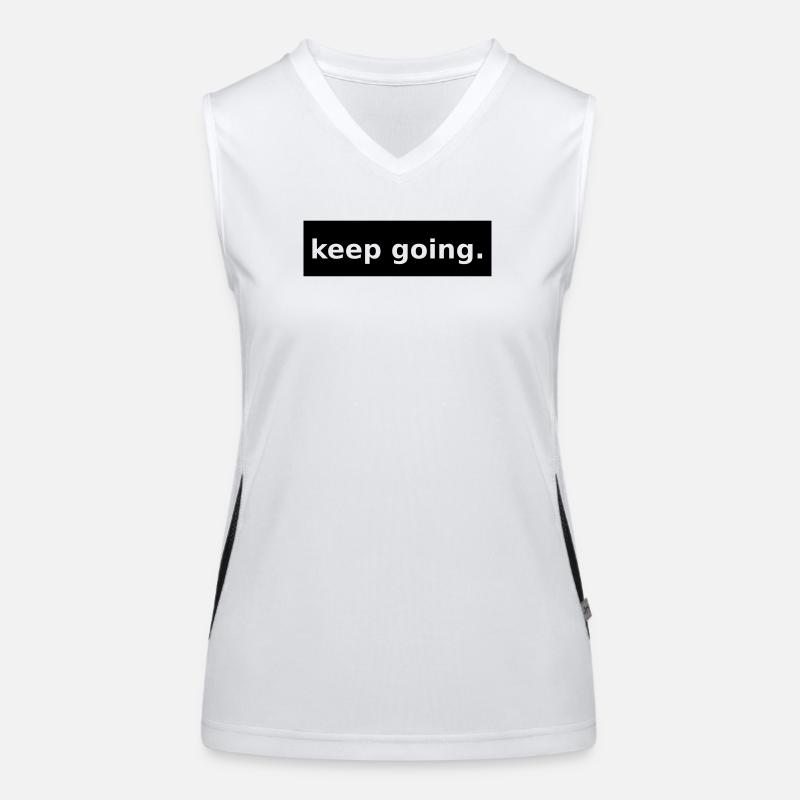 keep going Women's Functional Contrast Tank Top