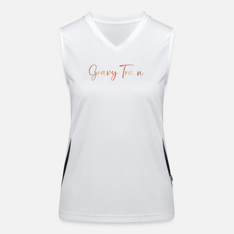 Thanksgiving Mama Mutter Oma Großmutter Funktionelles Kontrast-Tank Top für Frauen