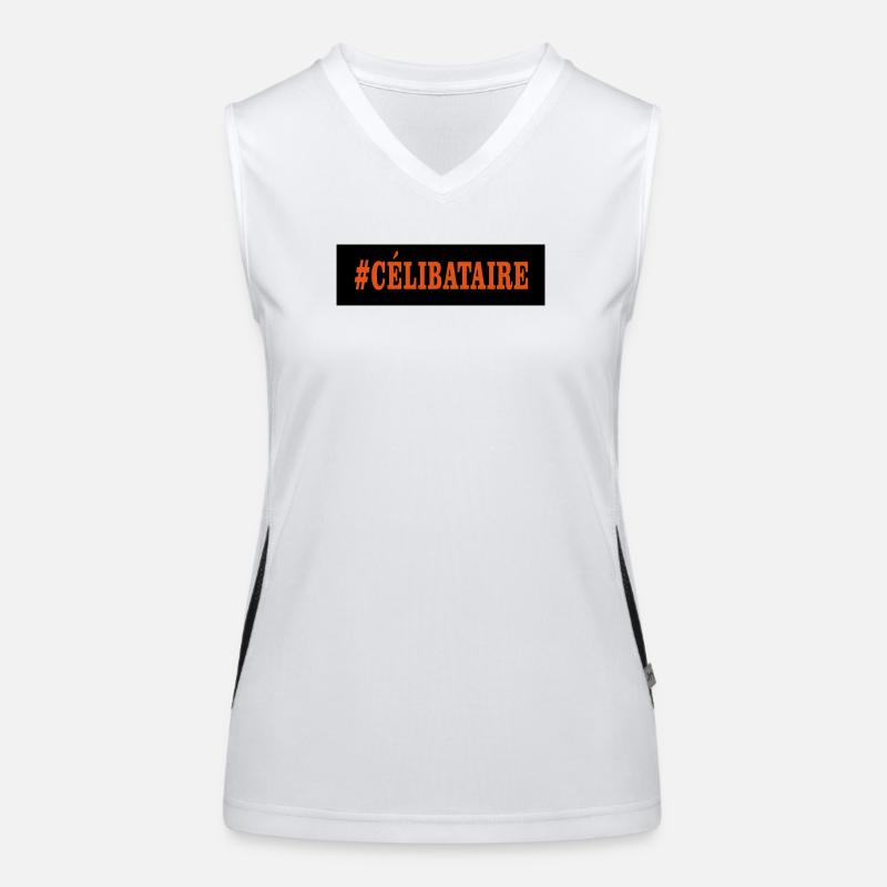 Junggeselle Funktionelles Kontrast-Tank Top für Frauen