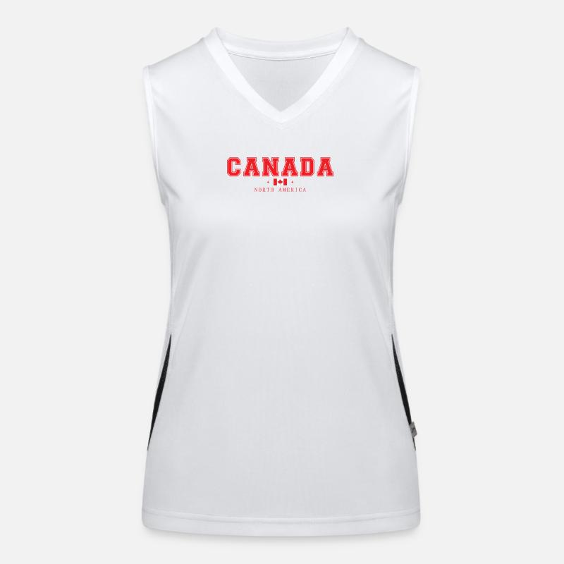 Canada Funktionelles Kontrast-Tank Top für Frauen