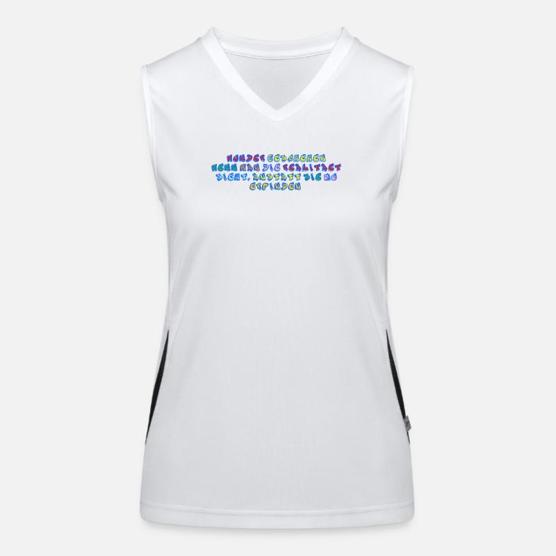 Wunder Funktionelles Kontrast-Tank Top für Frauen