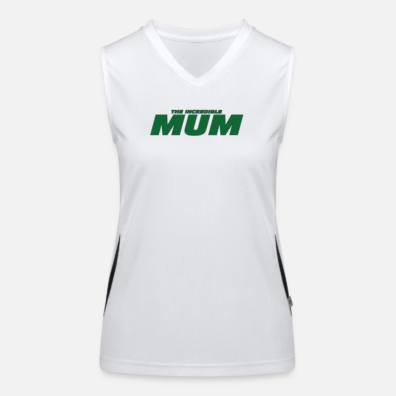 Die unglaubliche Mutter / Muttertag Funktionelles Kontrast-Tank Top für Frauen