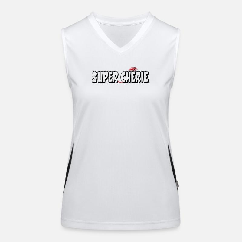 SUPER-DARLING Women's Functional Contrast Tank Top