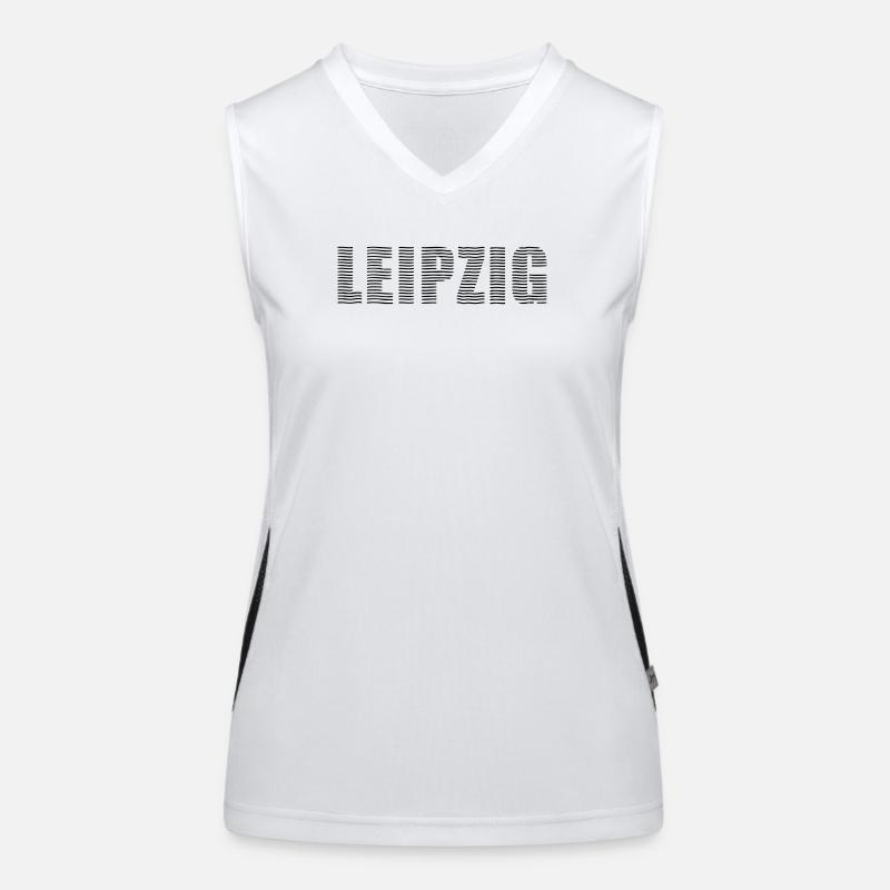 Police de ligne Leipzig Débardeur respirant contrasté Femme