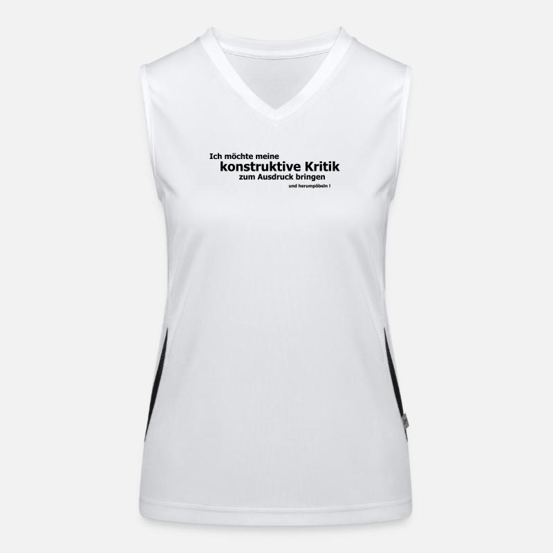 Poebling Women's Functional Contrast Tank Top