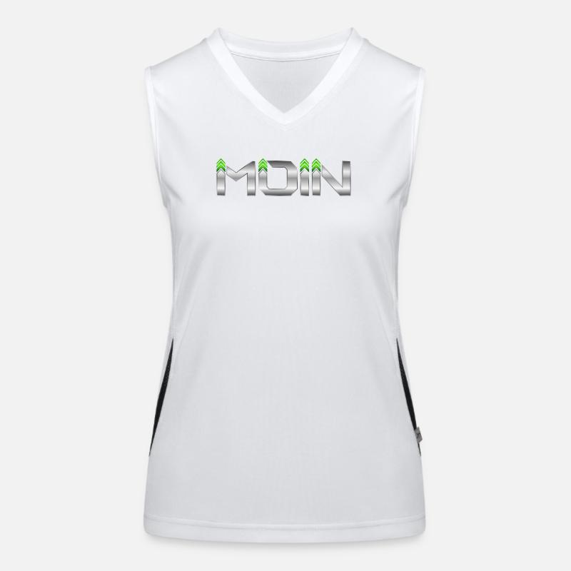Moin Funktionelles Kontrast-Tank Top für Frauen