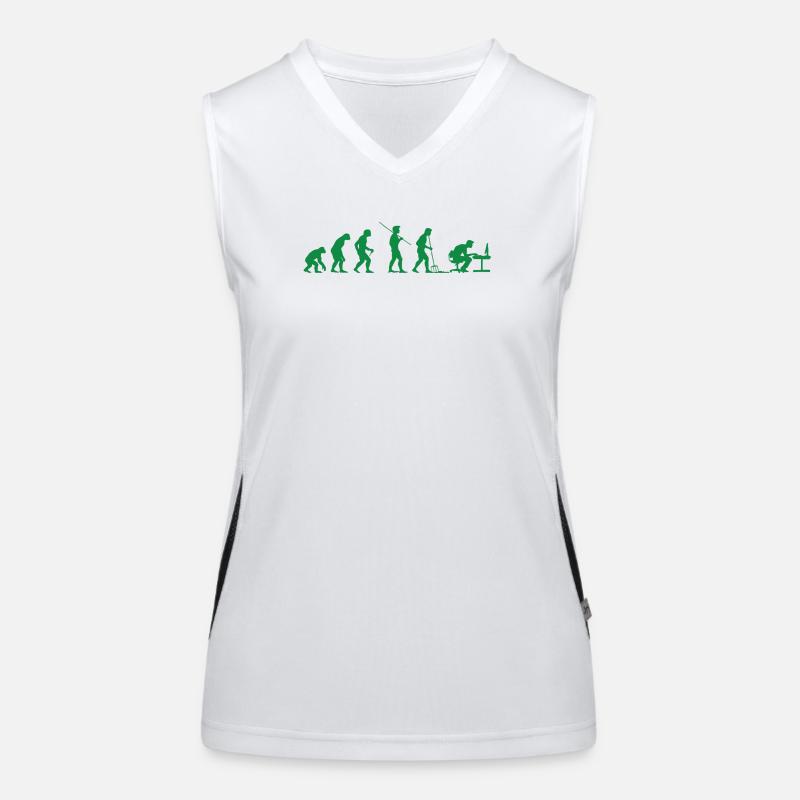 Programmer Evolution Computer Scientist Developer Women's Functional Contrast Tank Top