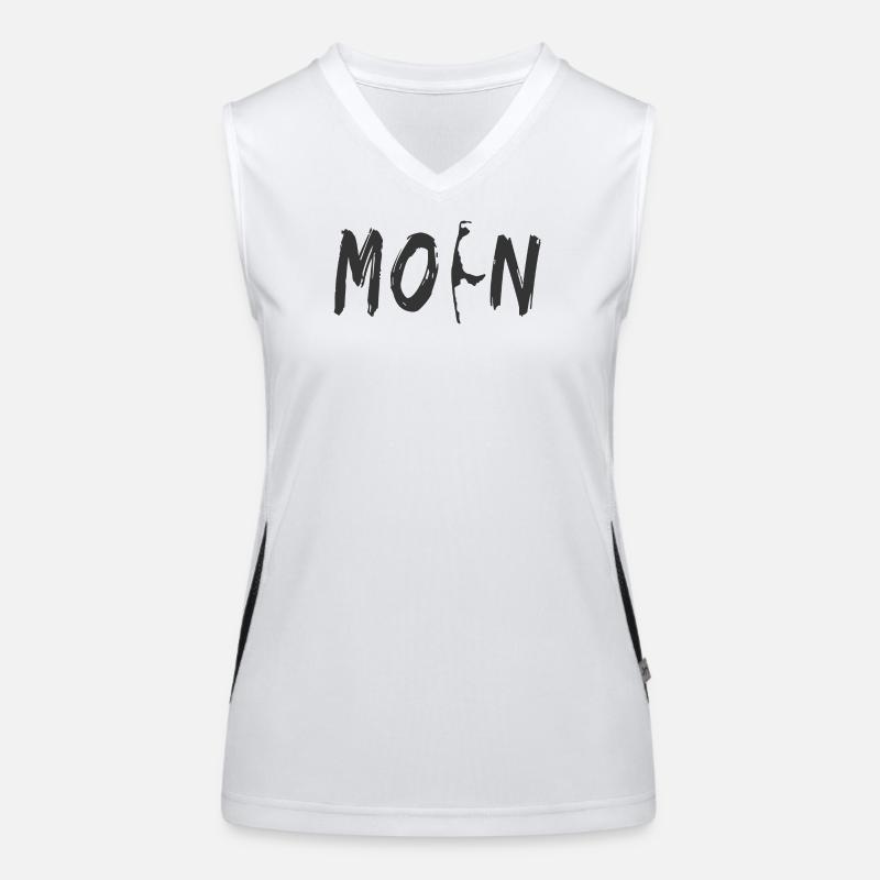 Moin Sylt Funktionelles Kontrast-Tank Top für Frauen