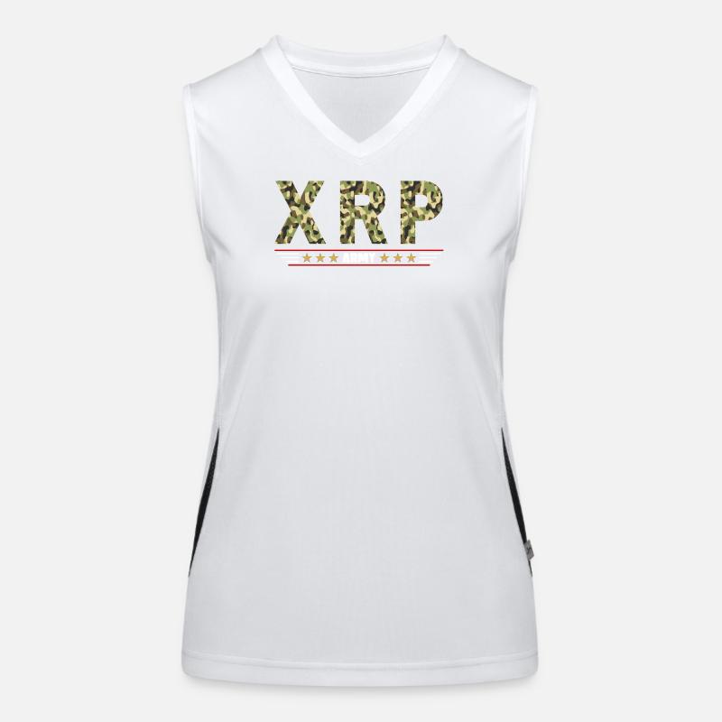 XRP Army Funktionelles Kontrast-Tank Top für Frauen