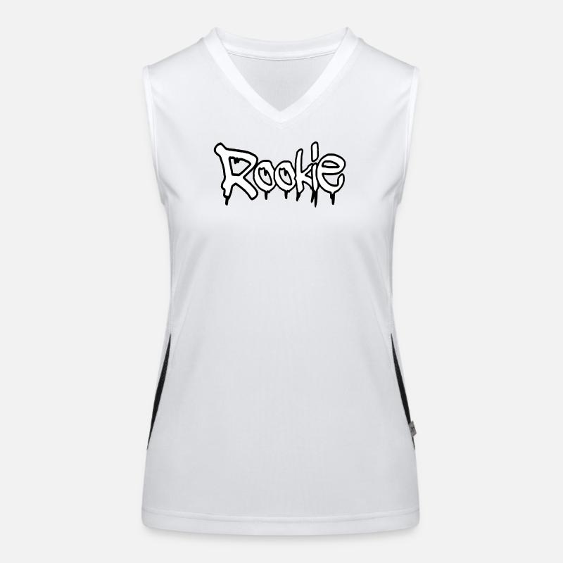 Graffiti-Stil Anfänger-Textdesign Funktionelles Kontrast-Tank Top für Frauen