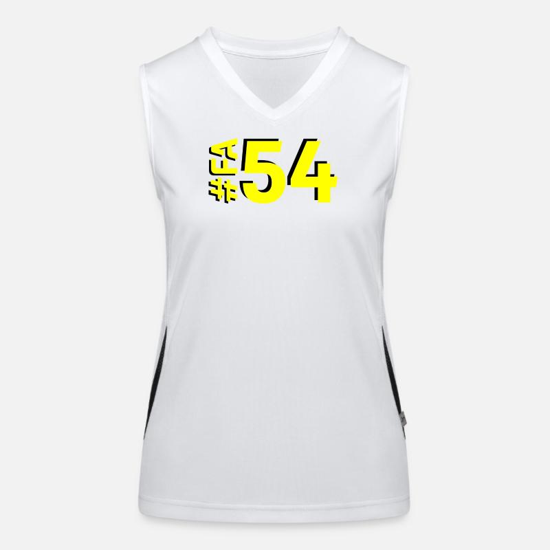 FA54 Funktionelles Kontrast-Tank Top für Frauen