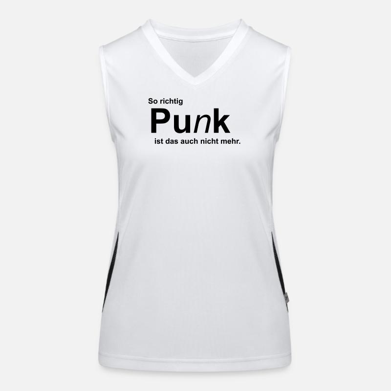 Real punk Women's Functional Contrast Tank Top