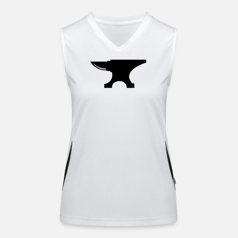 Amboss Funktionelles Kontrast-Tank Top für Frauen