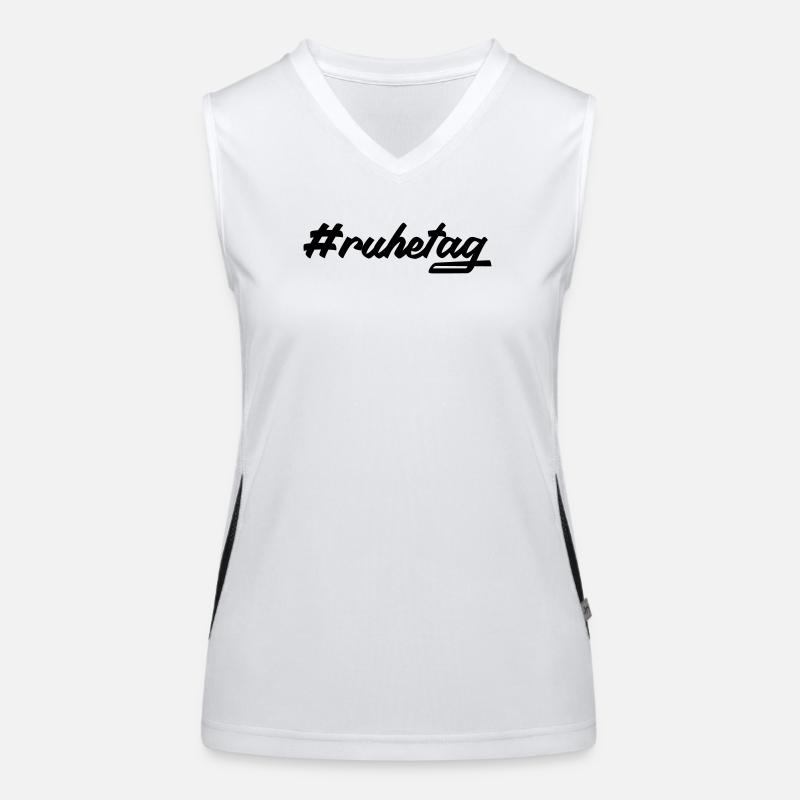 #ruhetag Women's Functional Contrast Tank Top