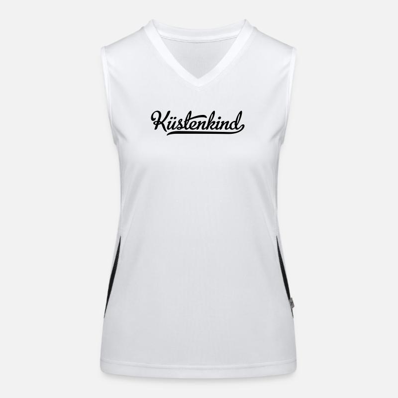 Enfant côtier Débardeur respirant contrasté Femme